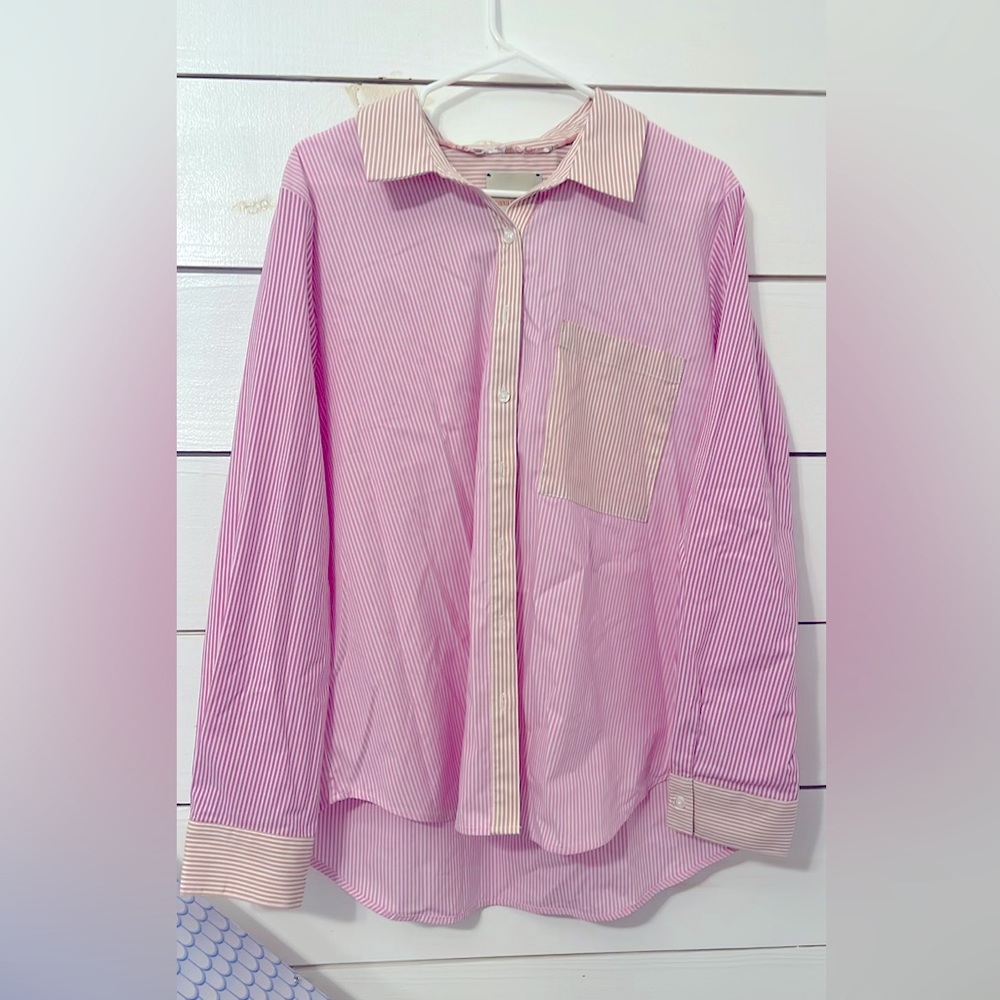 Cute striped beach top